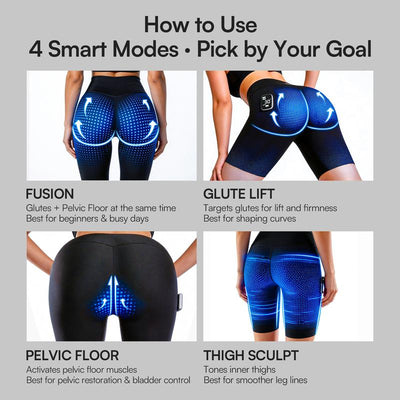 CURVIFY™ EMS Booty Lift & Sculpting Shorts
